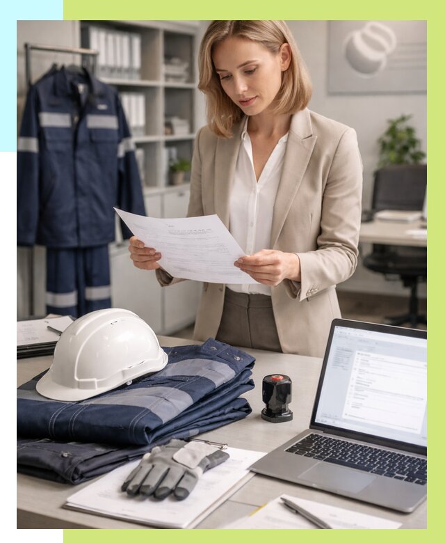 Сертификация спецодежды в Ачинске от 7091 р. | Алешин-Чнс