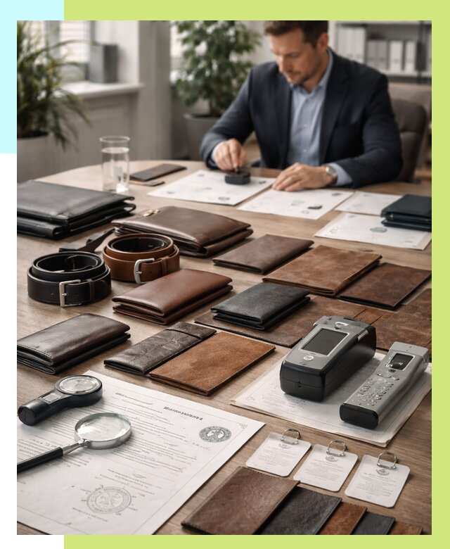 Сертификация кожаных изделий в Ачинске от 12156 р. | Алешин-Чнс