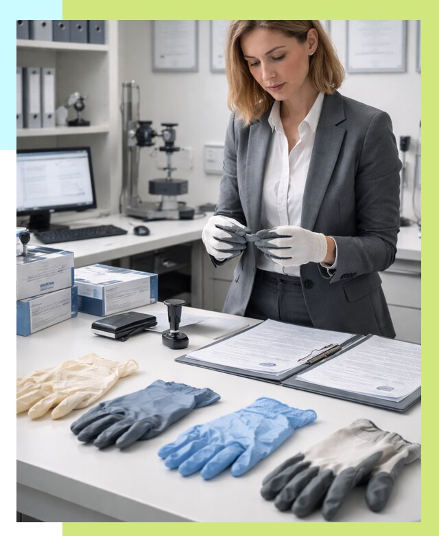 Сертификация перчаток в Ачинске от 8611 р. | Алешин-Чнс