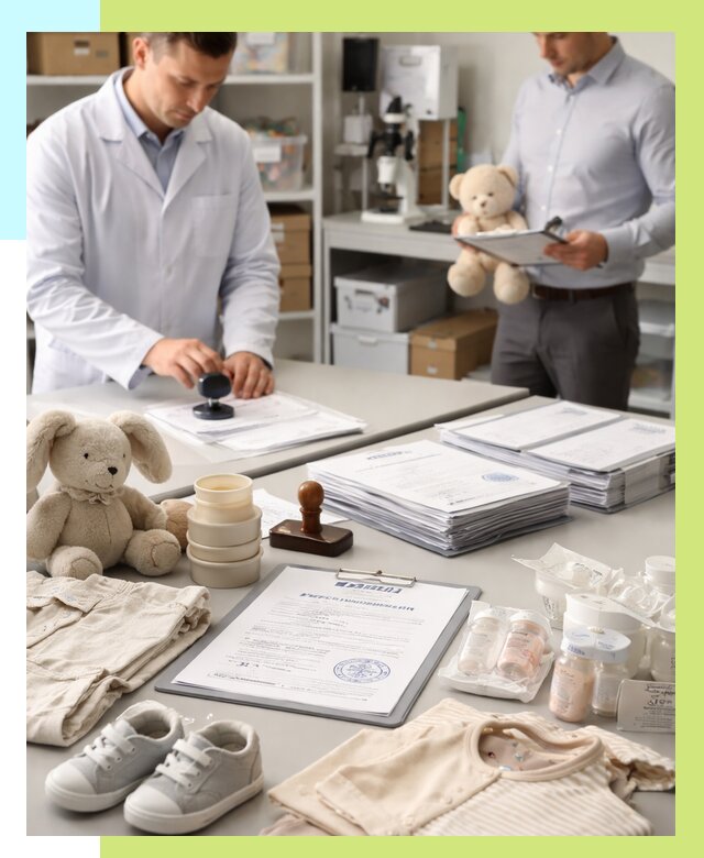 Сертификация детских товаров в Ачинске от 15195 р. | Алешин-Чнс