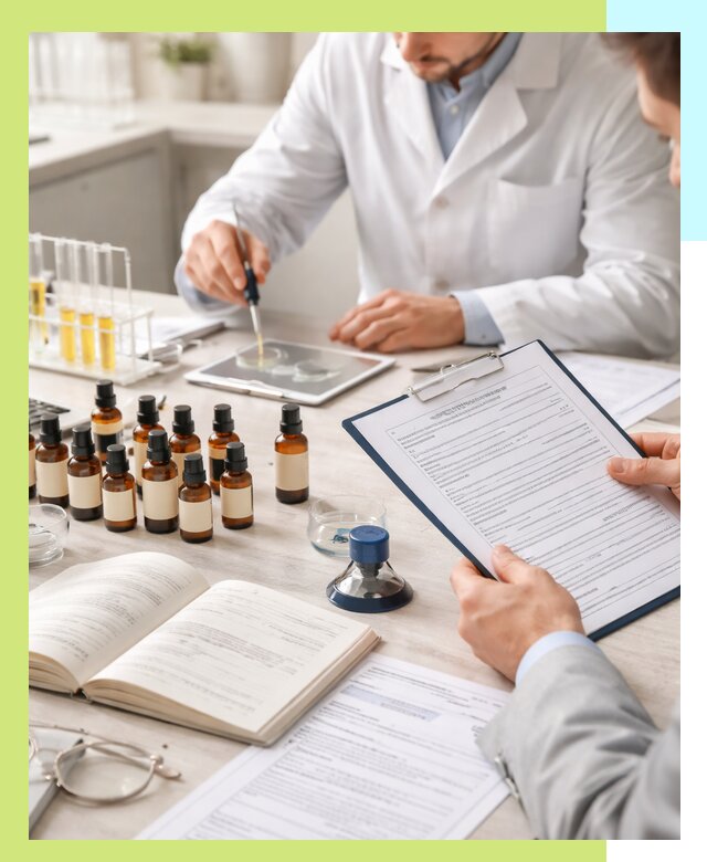 Сертификация эфирных масел и документация качества в Ачинске