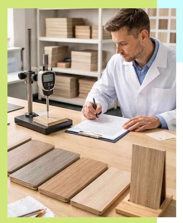 Сертификация ламината с испытаниями и оформлением документов в Ачинске