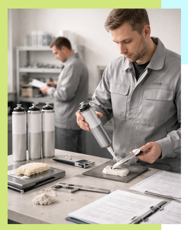 Сертификация монтажной пены и соответствие стандартам в Ачинске