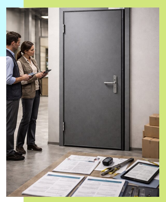 Сертификация противопожарных дверей в Ачинске от 9117 р. | Алешин-Чнс