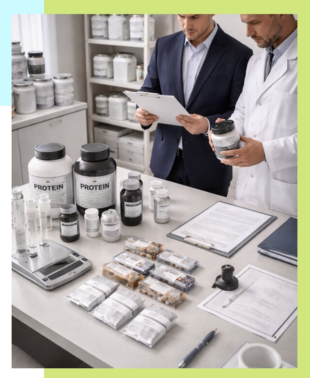 Сертификация спортивного питания в Ачинске от 15195 р., Алешин-Чнс