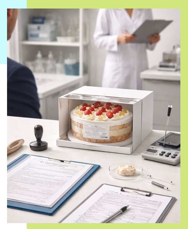 Сертификация тортов в Ачинске от 9117 р. заказать | Алешин-Чнс