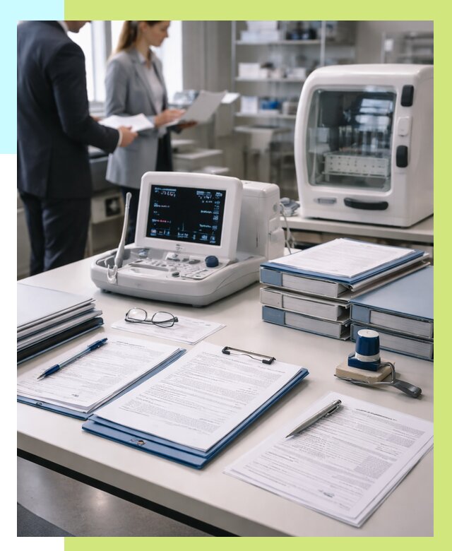 Сертификация медицинского оборудования в Ачинске, 86105 р. Алешин-Чнс