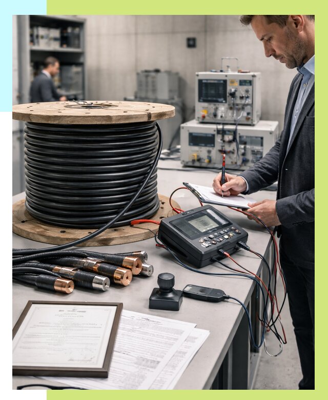 Сертификация кабеля в Ачинске от 8104 р. срочно | Алешин-Чнс