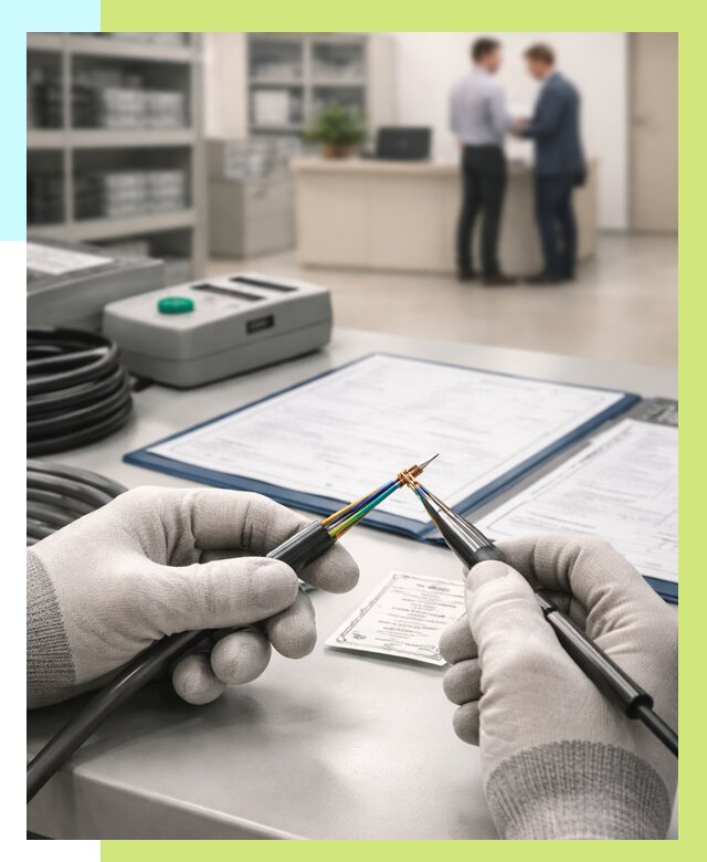 Сертификация провода в Ачинске от 18234 р. в Алешин-Чнс