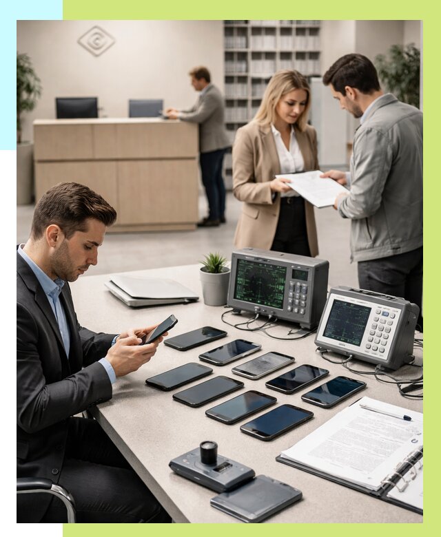 Сертификация телефонов в Ачинске от 25325 р. под ключ | Алешин-Чнс