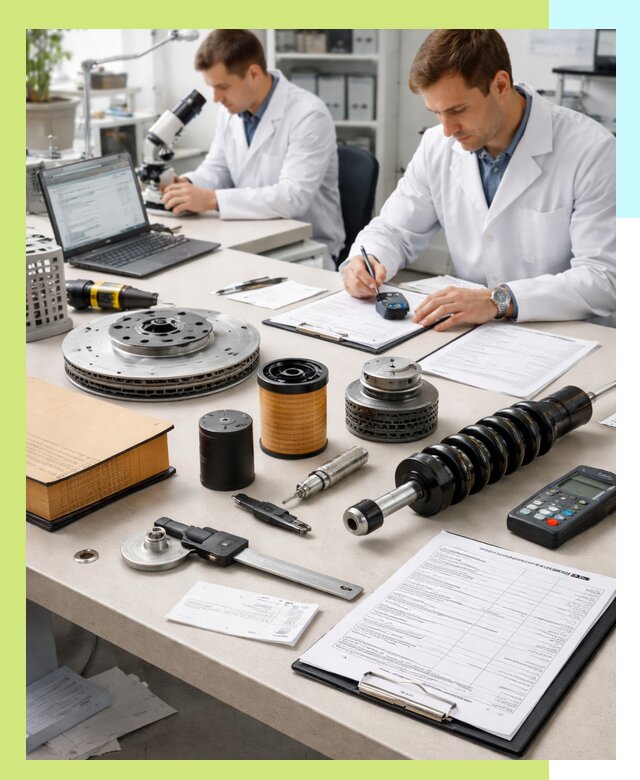 Сертификация автозапчастей и комплектующих в Ачинске по ГОСТ