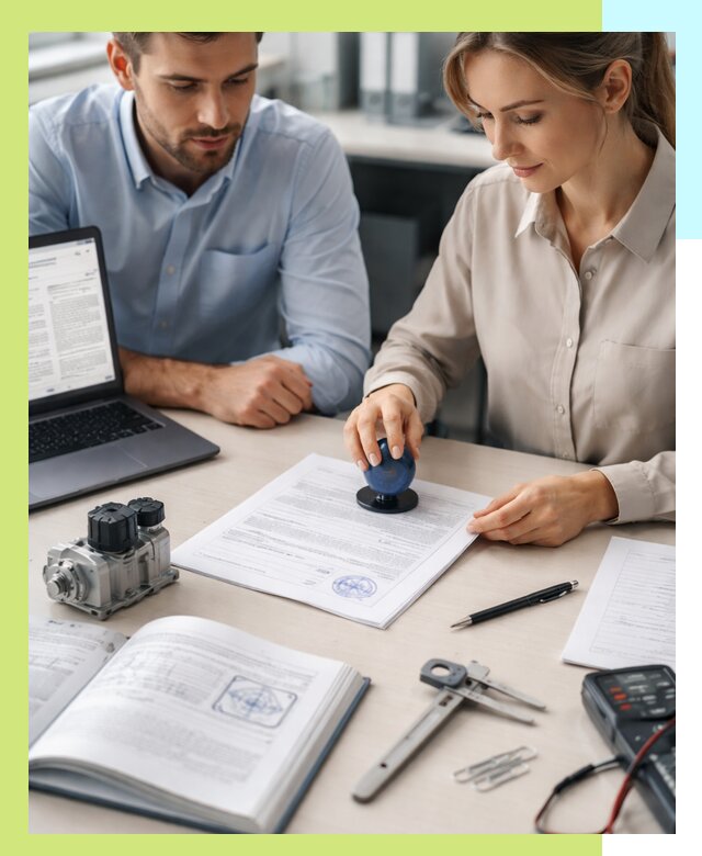 Выдача паспорта изделия и техническая экспертиза продукции в Ачинске