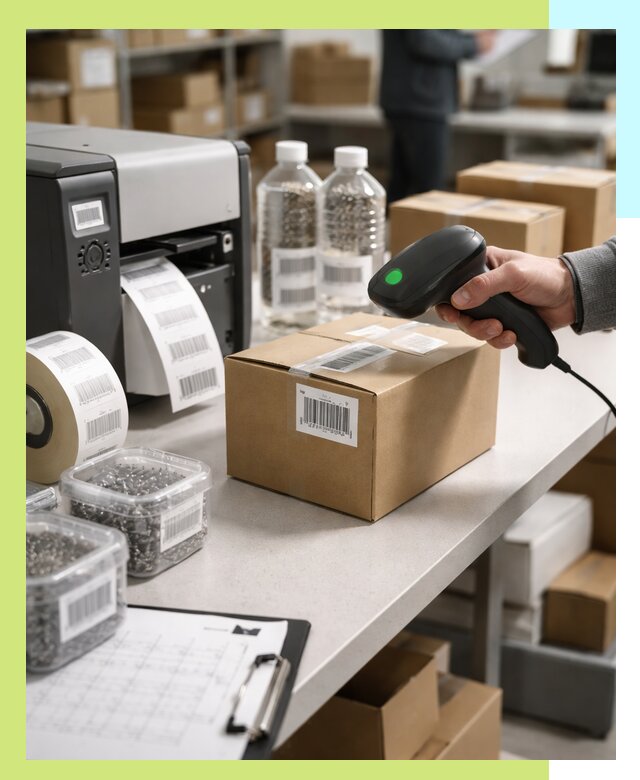 Штрихкодирование продукции и маркировка для продажи в Ачинске