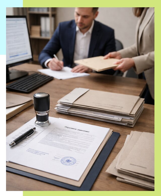 Отказное письмо для таможни в Ачинске от 3039 р, Алешин-Чнс