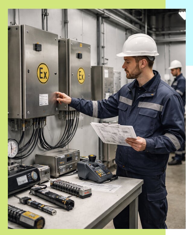 Сертификат взрывозащиты промышленного оборудования в Ачинске