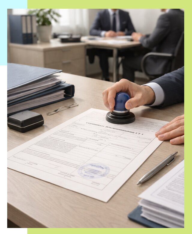 Сертификат происхождения СТ 1 в Ачинске от 4559 р. | Алешин-Чнс