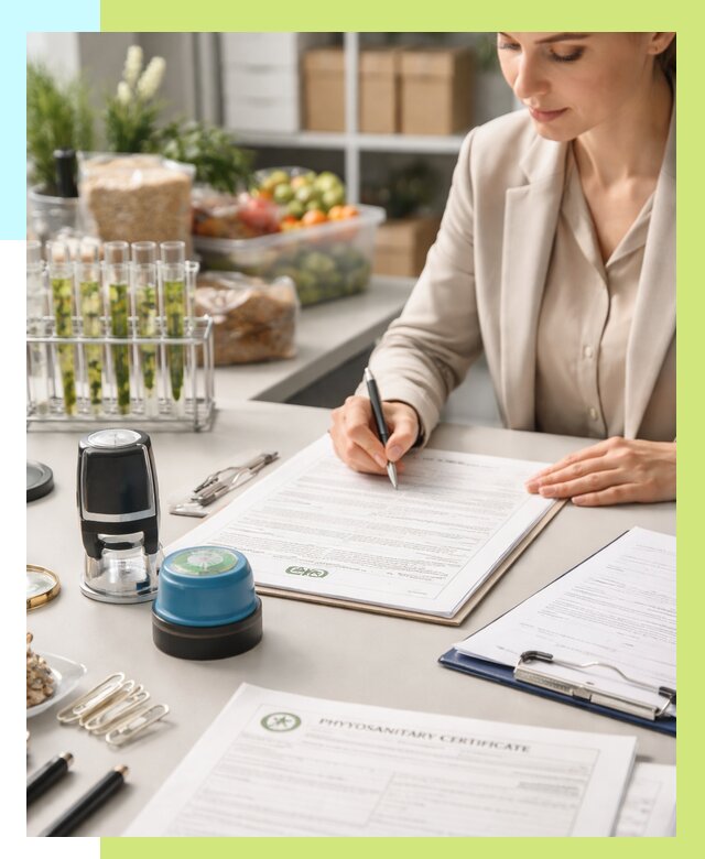 Фитосанитарный сертификат оформить в Ачинске от 4559 р. | Алешин-Чнс