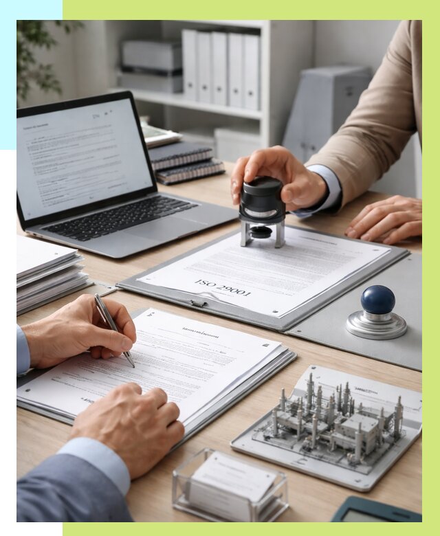 Сертификат ISO 29001 в Ачинске под ключ от 75975 р. | Алешин-Чнс