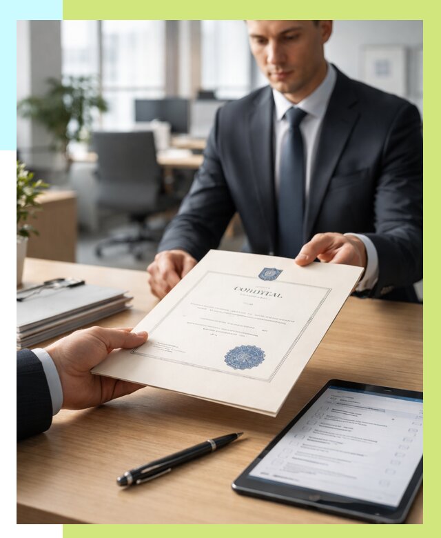 Сертификат ISO 30301 в Ачинске от 35455 р. | Алешин-Чнс - под ключ