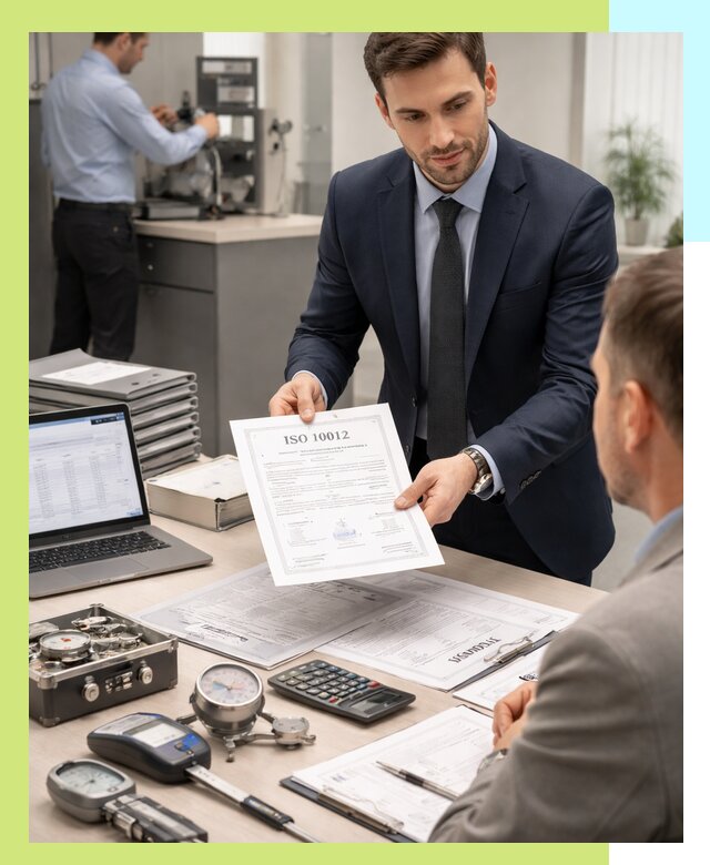 Выдача сертификата ISO 10012 по требованиям метрологии в Ачинске
