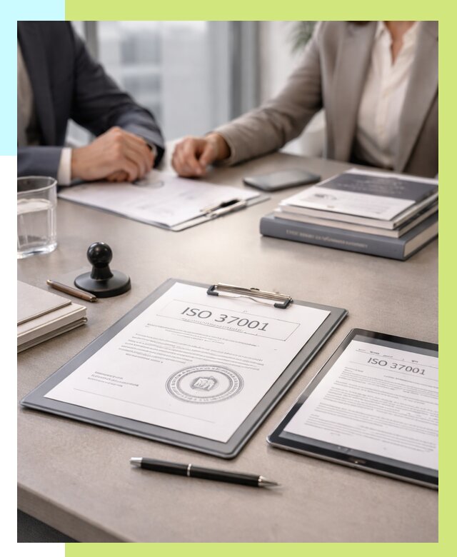 Сертификат ISO 37001 в Ачинске оформить от 121560 р. Алешин-Чнс
