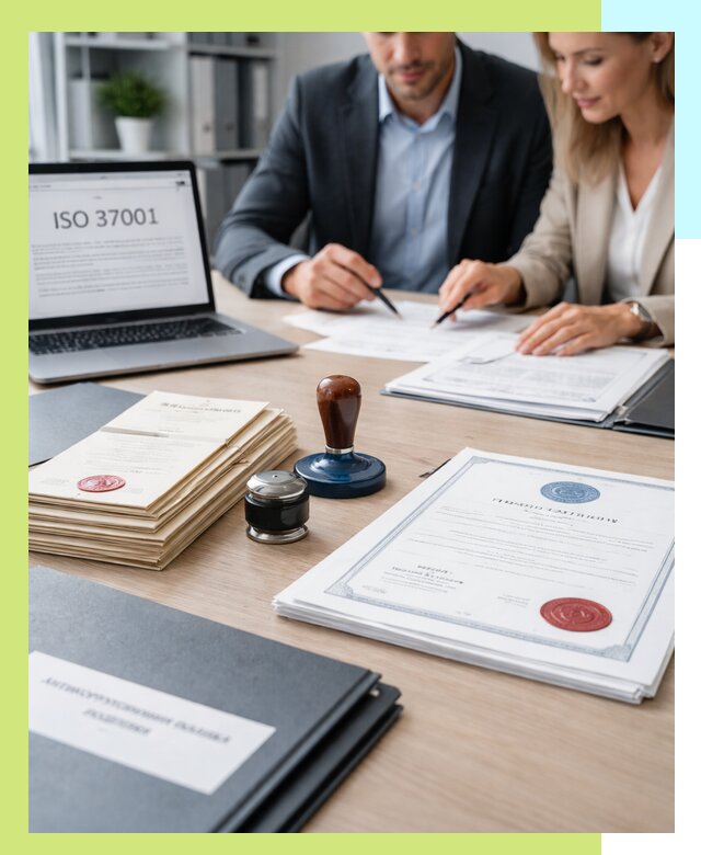 Получение сертификата ISO 37001 по системе борьбы с коррупцией в Ачинске
