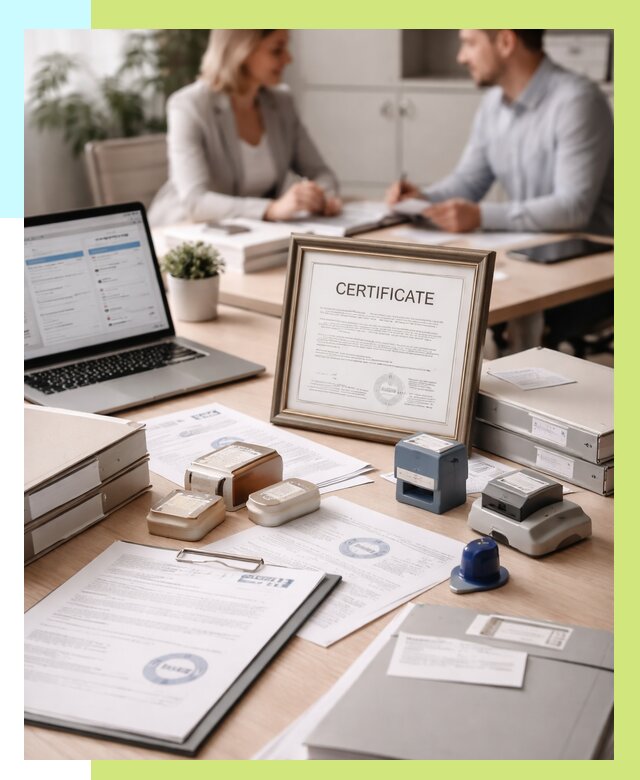 Сертификация компании в Ачинске от 45585 р. | Алешин-Чнс — заказ